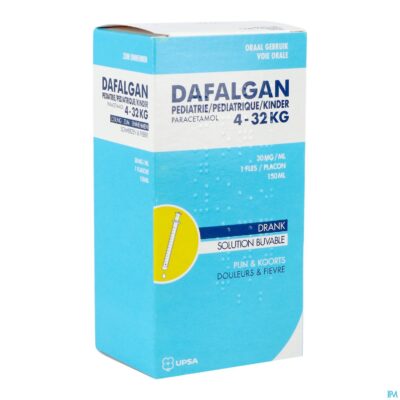 Dafalgan pediatrie 30mg/ml drinkb.opl 150ml