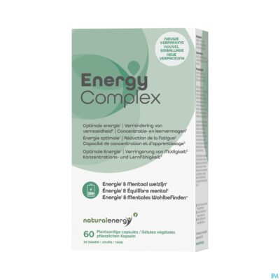 Natural energy complex caps 60