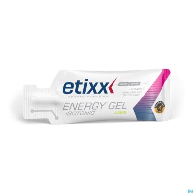 Etixx isotonic energy gel lime 12x40g-2