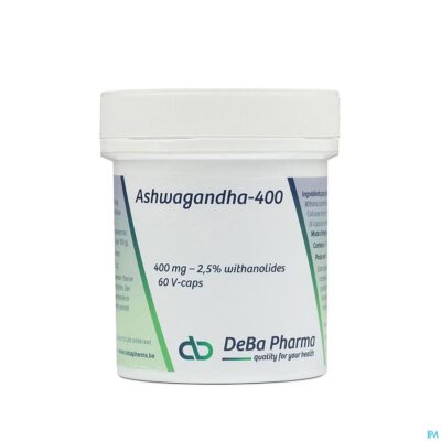 Ashwagandha 400 v-caps 60 deba