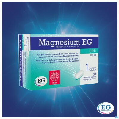 Magnesium eg opti 225mg tabl 60-7