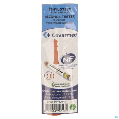 Alcohol test eenmalig gebruik