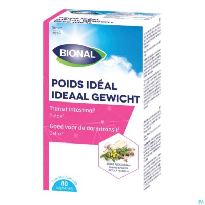 Bional ideaal gewicht caps 80