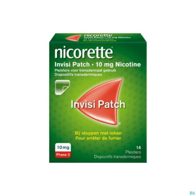 Nicorette invisipatch 10mg patch 14