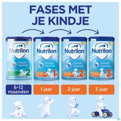 Nutrilon 3+ groeimelk pdr 800g verv.4122255-6