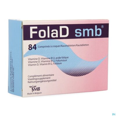 Folad smb kauwtabletten 84