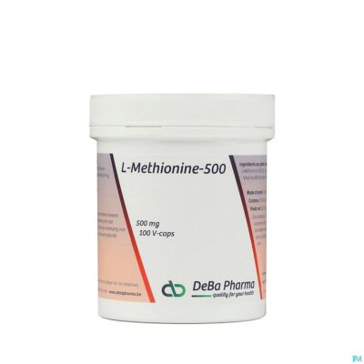 L-methionine +b6 caps 100x500mg deba-2