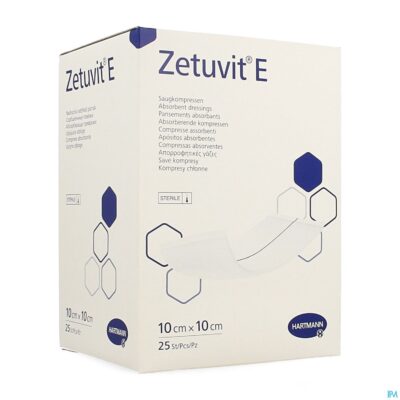 Zetuvit e 10x10cm st. 25 p/s-2