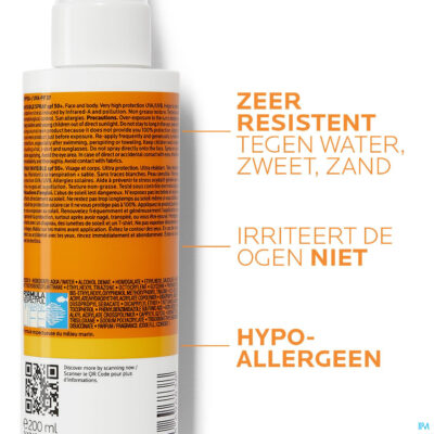 Lrp anthelios dermoped. shaka spray ip50+ 200ml-2