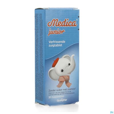 Medica junior 30 suikervrije zuigtabletten