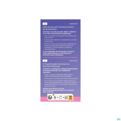 Lansinoh tepelhoedjes t1 2 + beschermdoos-3
