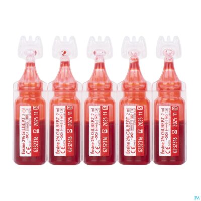 Gilbert eosine waterige opl 2% steriel 10x2ml-3