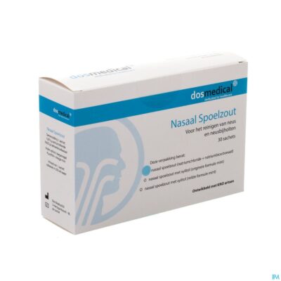 Dos medical nasaal spoelzout zakje 30x2,5g-5