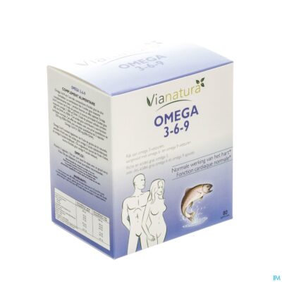 Via natura omega 3-6-9 large softcaps 80-2