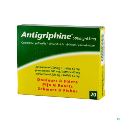 Antigriphine comp 20 x 500mg