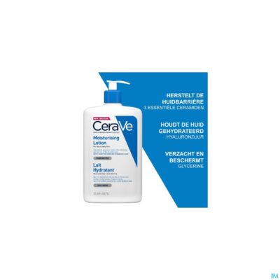 Cerave hydraterende melk pompfl 1l-4