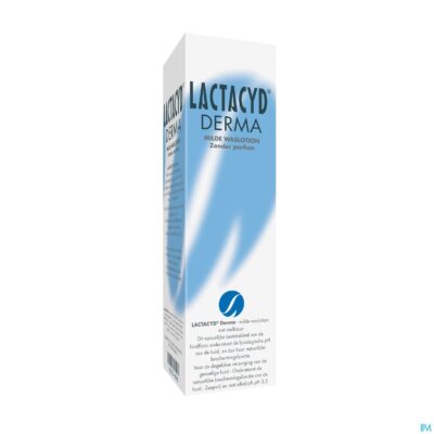 Lactacyd derma wasemuls z/zeep 250ml