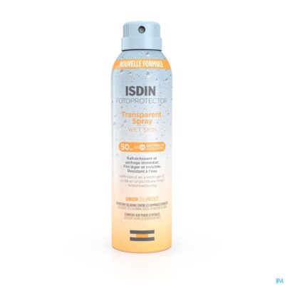Isdin fotoprotect. transp. spray wet s. ip50 250ml-2