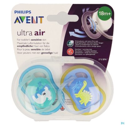 Philips avent fopspeen +18m air boy koala dino-2