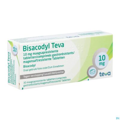 Bisacodyl teva drag 30 x 10mg-2