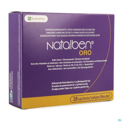 Natalben oro zakje 28