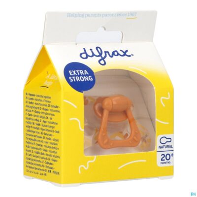Difrax fopspeen natural 20m+ assorti