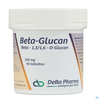 Beta-glucan 100mg tabl 90 deba-3
