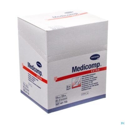 Medicomp 7,5x7,5cm 6l. st. 25x2 p/s-2