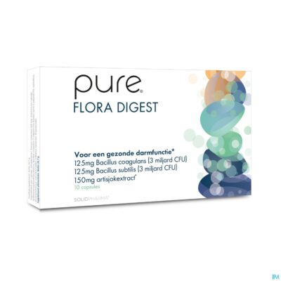 Pure flora digest caps 10 vervangt 4429-908