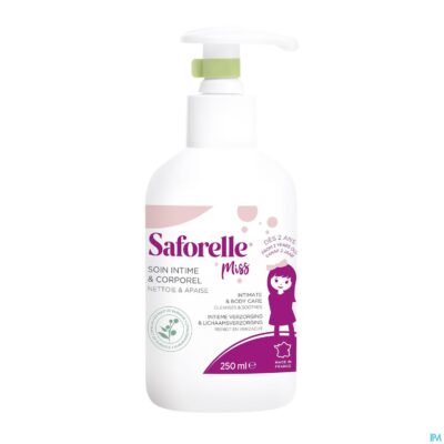 Saforelle miss intieme lichaamsverzorging fl 250ml