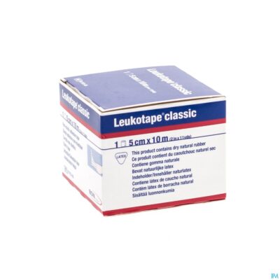Leukotape classic wit 5,00cmx10m 1 0170300