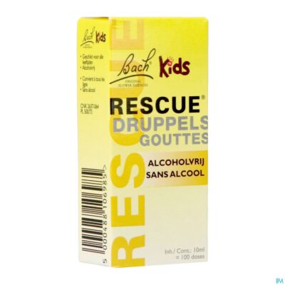Bach rescue junior gutt 10ml