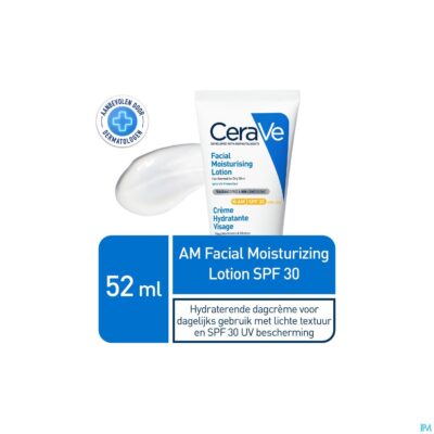 Cerave creme hydraterend gezicht spf30 52ml-10