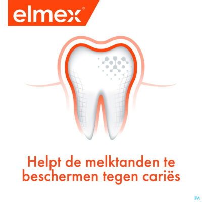 Elmex tandpasta kind 2-6 jaar 2x50ml-2