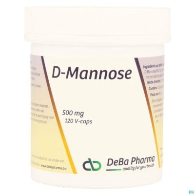 D-mannose 500mg v-caps 120 deba-2