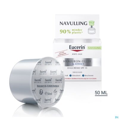 Eucerin hyaluron-fillerx3 dagcreme ip15 navul.50ml-8
