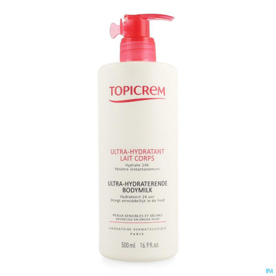 Topicrem hydra lichaamsmelk 500ml