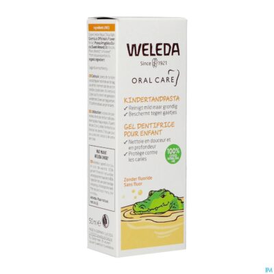 Weleda tandpasta gel kind nf tube 50ml