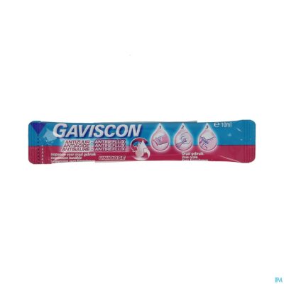 Gaviscon antireflux antizuur orale susp zakje 24-2