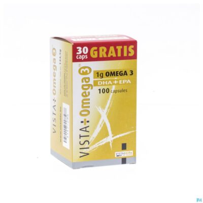 Vista omega 3 caps 70+30 gratis promo