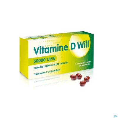 Vitamine d will 50000ie zachte caps 4