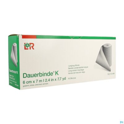 Dauerbinde k 6cm x 7m 1 105904-2