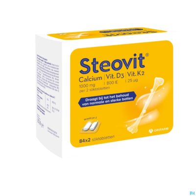 Steovit calcium/vitd3/vit k2 1000mg/880iu comp2x84