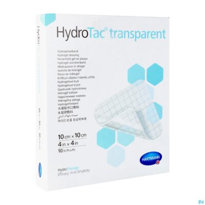 Hydrotac transparent 10x10cm 10 6859061 hartmann
