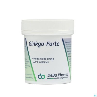 Ginkgo forte caps 120x60mg deba