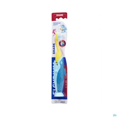 Elgydium tandenborstel kind 2-6j shark