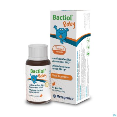 Bactiol baby porties 21 5ml metagenics