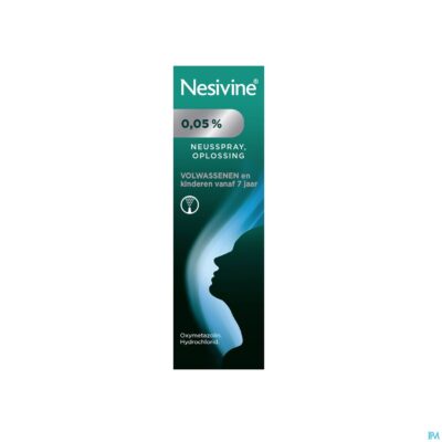 Nesivine 0,05% classic neusspray 10ml-2