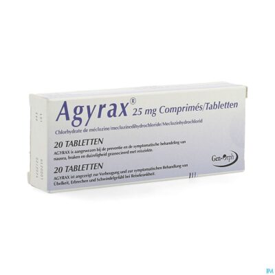 Agyrax 25mg comp 20