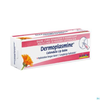 Dermoplasmine calendula lip balm tube 10g